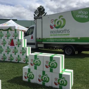 Australian FastSigns - Woolworths- truck signage