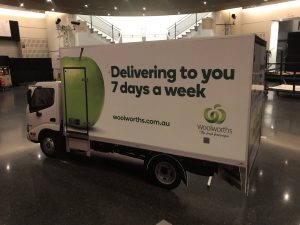 Australian FastSigns - Woolworths- fleet graphics