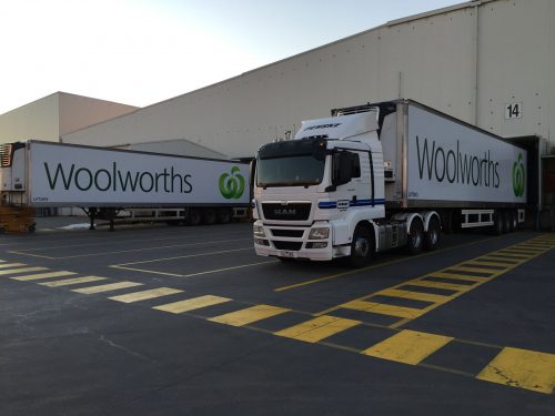 Australian FastSigns - Woolworths- fleet graphics