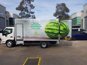 Australian Fast Signs-Woolworths- vehicle graphics